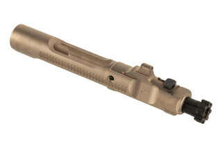 LMT Defense Semi Auto 5.56 NATO Complete Bolt Carrier Group G2 features a hard chrome finish and captive firing pin retainer similar to .308 rifles.